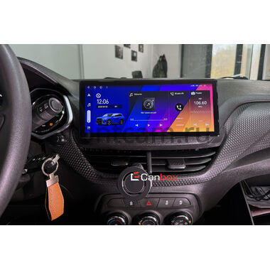 Chevrolet Onix 2 2019-2026 (Тип A) 12.3 дюйма Canbox PRO-Line 4333-2639 на Android 13 (4G-SIM, 12/256, DSP, QLed) BMW Style