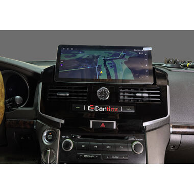 Toyota Land Cruiser 200 2007-2009 (Тип C) 12.3 дюйма Canbox H-Line 7819-3046 на Android 10 (4G-SIM, 8/256, DSP, QLed) Audi Style