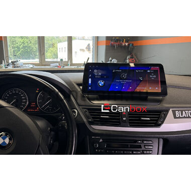 BMW X1 (E84) 2009-2015 12.3 дюйма Canbox H-Line 7819-3100 на Android 10 (4G-SIM, 8/256, DSP, QLed) Audi Style