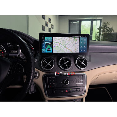 Рамка RM-3115 под магнитолу 12.3 дюйма для Mercedes-Benz A (w176), CLA (c117/x117), GLA (x156) 2013-2020