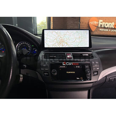 Honda Crosstour 2009-2015 12.3 дюйма Canbox H-Line 7817-0062 на Android 10 (4G-SIM, 4/64, DSP, QLed) Audi Style