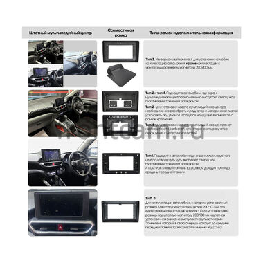Toyota Raize 2019-2026 (Тип 5) 12.3 дюйма Canbox GT1231-0494 на Android 10 (CarPlay, 2/32, DSP, QLed) Audi Style