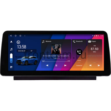 Toyota Raize 2019-2024 12.3 дюйма Canbox H-Line 7814-0494 на Android 10 (4G-SIM, 4/64, DSP, QLed) BMW Style