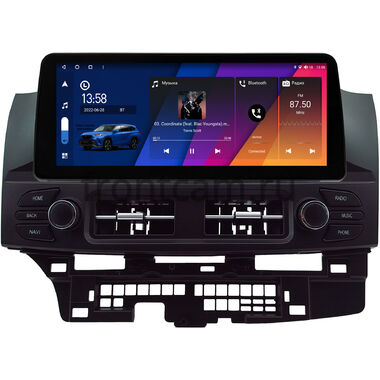 Mitsubishi Lancer 10 2007-2017 12.3 дюйма Canbox H-Line 7814-0525 на Android 10 (4G-SIM, 4/64, DSP, QLed) BMW Style