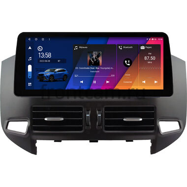 Mitsubishi Pajero 4 2011-2024 (Тип B, Вид 2) 12.3 дюйма Canbox H-Line 7814-0543 на Android 10 (4G-SIM, 4/64, DSP, QLed) BMW Style