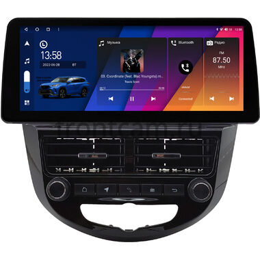 Hyundai Solaris, Accent 4 2010-2019 12.3 дюйма Canbox M-Line 7811-0545 на Android 10 (4G-SIM, 2/32, DSP, QLed) BMW Style