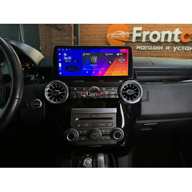 Land Rover Discovery 4 2009-2016 (для авто с кнопкой INFO) 12.3 дюйма Canbox H-Line 7814-0699 на Android 10 (4G-SIM, 4/64, DSP, QLed) BMW Style