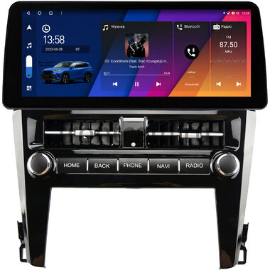 Toyota Camry XV55 2014-2018 12.3 дюйма Canbox H-Line 7813-0731 на Android 10 (4G-SIM, 4/32, DSP, QLed) BMW Style