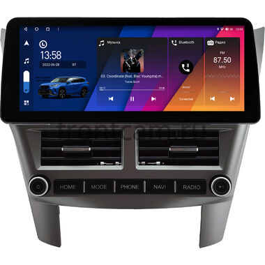 Subaru Legacy 5, Outback 4 2009-2014 (серебро, левый руль) 12.3 дюйма Canbox H-Line 7814-0732 на Android 10 (4G-SIM, 4/64, DSP, QLed) BMW Style