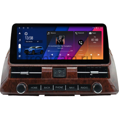 Toyota Camry XV30 2001-2006 (под дерево) 12.3 дюйма Canbox M-Line 7812-0767 на Android 10 (4G-SIM, 4/64, DSP, QLed) BMW Style
