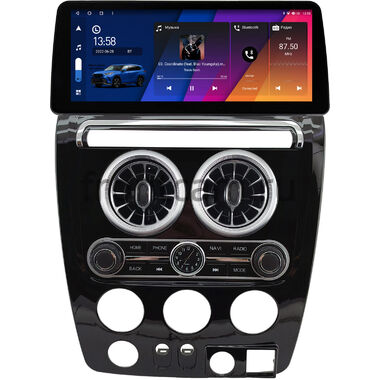 Hummer H3 2005-2010 (глянцевая) 12.3 дюйма Canbox M-Line 7812-0770 на Android 10 (4G-SIM, 4/64, DSP, QLed) BMW Style