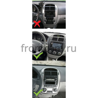 Kia Cerato 2003-2006 (Вид 1) 12.3 дюйма Canbox H-Line 4410-0778 на Android 14 (4G-SIM, 4/64, DSP, QLed) Lexus Style