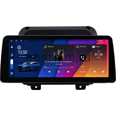 Jeep Wrangler 4 (JL) 2017-2023 12.3 дюйма Canbox M-Line 7812-0854 на Android 10 (4G-SIM, 4/64, DSP, QLed) BMW Style