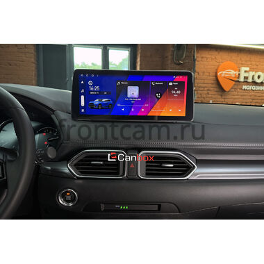 Mazda CX-5 2021-2026 (Тип 2) 12.3 дюйма Canbox H-Line 7815-0861 на Android 10 (4G-SIM, 6/128, DSP, QLed) BMW Style