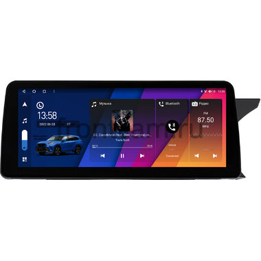 Mercedes-Benz C-klasse (w204) 2011-2015 (руль справа) 12.3 дюйма Canbox M-Line 7812-0925 на Android 10 (4G-SIM, 4/64, DSP, QLed) BMW Style