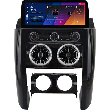 Land Rover Discovery 3 2004-2009 (черная, глянцевая) 12.3 дюйма Canbox H-Line 7814-0969 на Android 10 (4G-SIM, 4/64, DSP, QLed) BMW Style