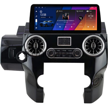 Land Rover Discovery 4 2009-2016 (черная, глянцевая) 12.3 дюйма Canbox H-Line 7814-0973 на Android 10 (4G-SIM, 4/64, DSP, QLed) BMW Style