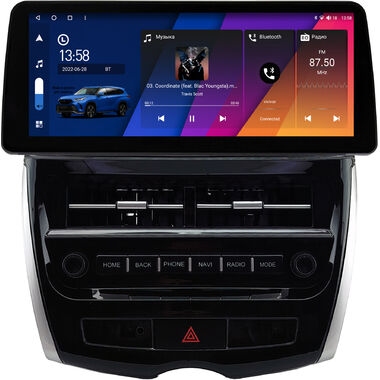 Mitsubishi ASX, Outlander Sport, RVR 3 2010-2019 12.3 дюйма Canbox H-Line 7814-0976 на Android 10 (4G-SIM, 4/64, DSP, QLed) BMW Style
