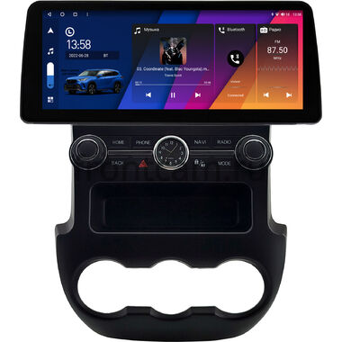 Ford Ranger 3 2011-2015 12.3 дюйма Canbox H-Line 7814-0982 на Android 10 (4G-SIM, 4/64, DSP, QLed) BMW Style