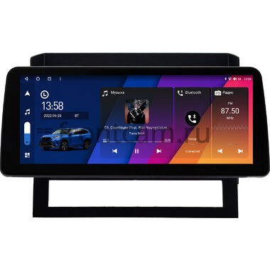 Toyota Land Cruiser 200 2016-2021 (для авто без JBL Synthesis) 12.3 дюйма Canbox H-Line 7814-1286 на Android 10 (4G-SIM, 4/64, DSP, QLed) BMW Style