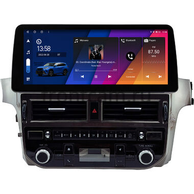 Lexus GX 460 2009-2023 (Тип A+В, Вид 2) 12.3 дюйма Canbox M-Line 7812-1299 на Android 10 (4G-SIM, 4/64, DSP, QLed) BMW Style
