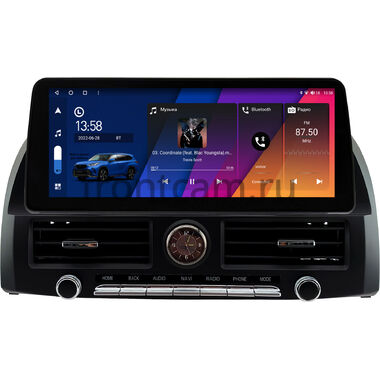 Toyota Camry XV30 2001-2006 (черная) 12.3 дюйма Canbox M-Line 7812-1357 на Android 10 (4G-SIM, 4/64, DSP, QLed) BMW Style
