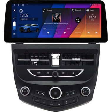 Honda Accord 7 2002-2008 12.3 дюйма Canbox M-Line 7811-1415 на Android 10 (4G-SIM, 2/32, DSP, QLed) BMW Style