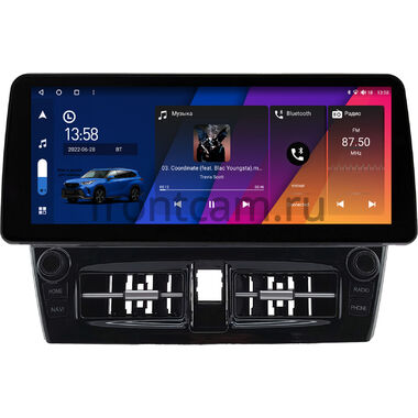 Mitsubishi Mirage 6 2012-2026 12.3 дюйма Canbox M-Line 7811-1468 на Android 10 (4G-SIM, 2/32, DSP, QLed) BMW Style