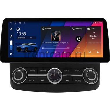 Mitsubishi L200 4, Pajero Sport 2 2008-2016 12.3 дюйма Canbox H-Line 7814-1548 на Android 10 (4G-SIM, 4/64, DSP, QLed) BMW Style