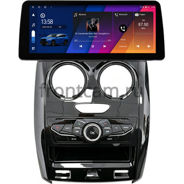Renault Duster 2015-2021 12.3 дюйма Canbox H-Line 7810-1566 на Android 10 (4G-SIM, 8/256, DSP, QLed) BMW Style
