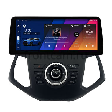 Ford Ecosport 2014-2018 12.3 дюйма Canbox H-Line 7815-1597 на Android 10 (4G-SIM, 6/128, DSP, QLed) BMW Style