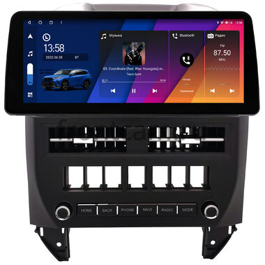 Volkswagen Polo 4 2001-2009 (черная)  12.3 дюйма Canbox H-Line 7810-1612 на Android 10 (4G-SIM, 8/256, DSP, QLed) BMW Style