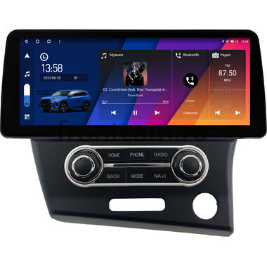 Honda CR-Z 2010-2016 12.3 дюйма Canbox H-Line 7814-1620 на Android 10 (4G-SIM, 4/64, DSP, QLed) BMW Style