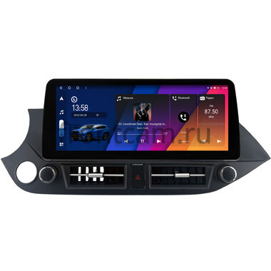 Kia Picanto 2, Morning 2 2011-2017 12.3 дюйма Canbox H-Line 7810-1624 на Android 10 (4G-SIM, 8/256, DSP, QLed) BMW Style