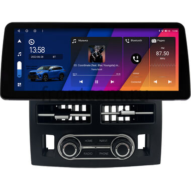 Kia Sportage 2 2004-2010 12.3 дюйма Canbox H-Line 7814-1629 на Android 10 (4G-SIM, 4/64, DSP, QLed) BMW Style