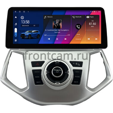 Ford Ecosport 2014-2018 (серебряная) 12.3 дюйма Canbox H-Line 7814-1636 на Android 10 (4G-SIM, 4/64, DSP, QLed) BMW Style