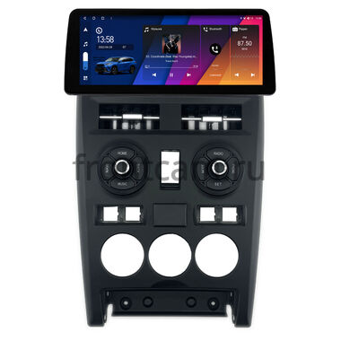 Lada Priora 2007-2013 (черная, матовая) 12.3 дюйма Canbox H-Line 7814-1644 на Android 10 (4G-SIM, 4/64, DSP, QLed) BMW Style