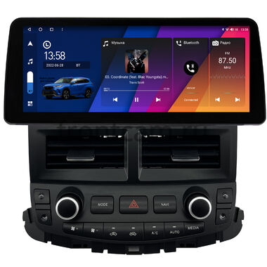 Toyota Crown (S200) 2008-2012 (для авто без монитора) 12.3 дюйма Canbox H-Line 7813-1662 на Android 10 (4G-SIM, 4/32, DSP, QLed) BMW Style