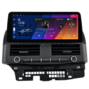 Mitsubishi Lancer 10 2007-2017 12.3 дюйма Canbox M-Line 7811-1663 на Android 10 (4G-SIM, 2/32, DSP, QLed) BMW Style