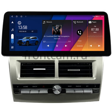 Toyota Camry XV40 2006-2011 (вид 2)  12.3 дюйма Canbox M-Line 7811-1670 на Android 10 (4G-SIM, 2/32, DSP, QLed) BMW Style