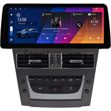 Lexus GS 3 2004-2011 (для авто без кассеты) 12.3 дюйма Canbox M-Line 7811-1712 на Android 10 (4G-SIM, 2/32, DSP, QLed) BMW Style