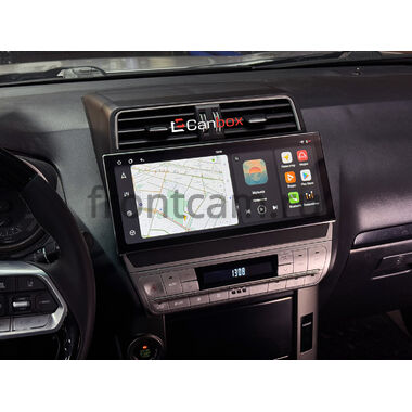 Toyota Land Cruiser Prado 150 2017-2024 12.3 дюйма Canbox H-Line 7816-0968 на Android 10 (4G-SIM, 4/32, DSP, QLed)