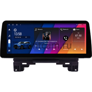 Honda Vezel 2, HR-V 3, XR-V 2 2022-2024 12.3 дюйма Canbox H-Line 7814-2663 на Android 10 (4G-SIM, 4/64, DSP, QLed) BMW Style