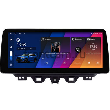 Hyundai Tucson 3 2018-2021 12.3 дюйма Canbox H-Line 7810-3020 на Android 10 (4G-SIM, 8/256, DSP, QLed) BMW Style