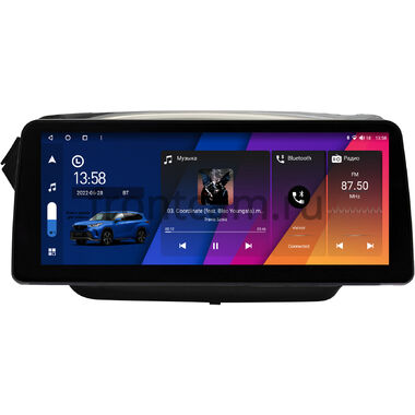 Kia Rio 3 2011-2017 12.3 дюйма Canbox H-Line 7814-9011 на Android 10 (4G-SIM, 4/64, DSP, QLed) BMW Style