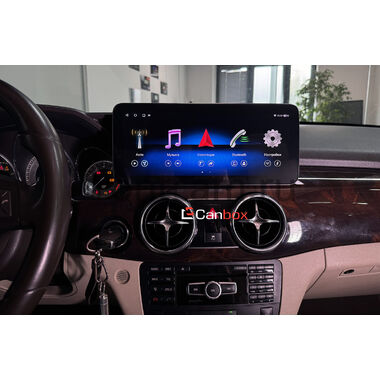 Mercedes-Benz GLK (x204) 2012-2015 12.3 дюйма Canbox H-Line 7818-0064 на Android 10 (4G-SIM, 6/128, DSP, QLed) Audi Style