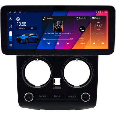 Nissan Qashqai 2006-2013 12.3 дюйма Canbox H-Line 7862-0297 на Android 10 (4G-SIM, 6/128, DSP, QLed) Mercedes Style