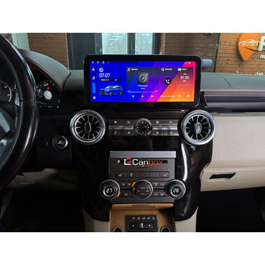 Land Rover Discovery 4 2009-2016 (для авто с кнопкой SETUP) 12.3 дюйма Canbox H-Line 7814-0493 на Android 10 (4G-SIM, 4/64, DSP, QLed) BMW Style