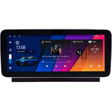 Toyota Raize 2019-2024 12.3 дюйма Canbox GTR1232-0494 на Android 10 (CarPlay, 4/64, DSP, QLed) Mercedes Style