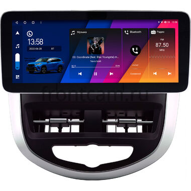 Hyundai Solaris, Accent 4 2010-2019 12.3 дюйма Canbox H-Line 7861-0502 на Android 10 (4G-SIM, 4/64, DSP, QLed) Mercedes Style
